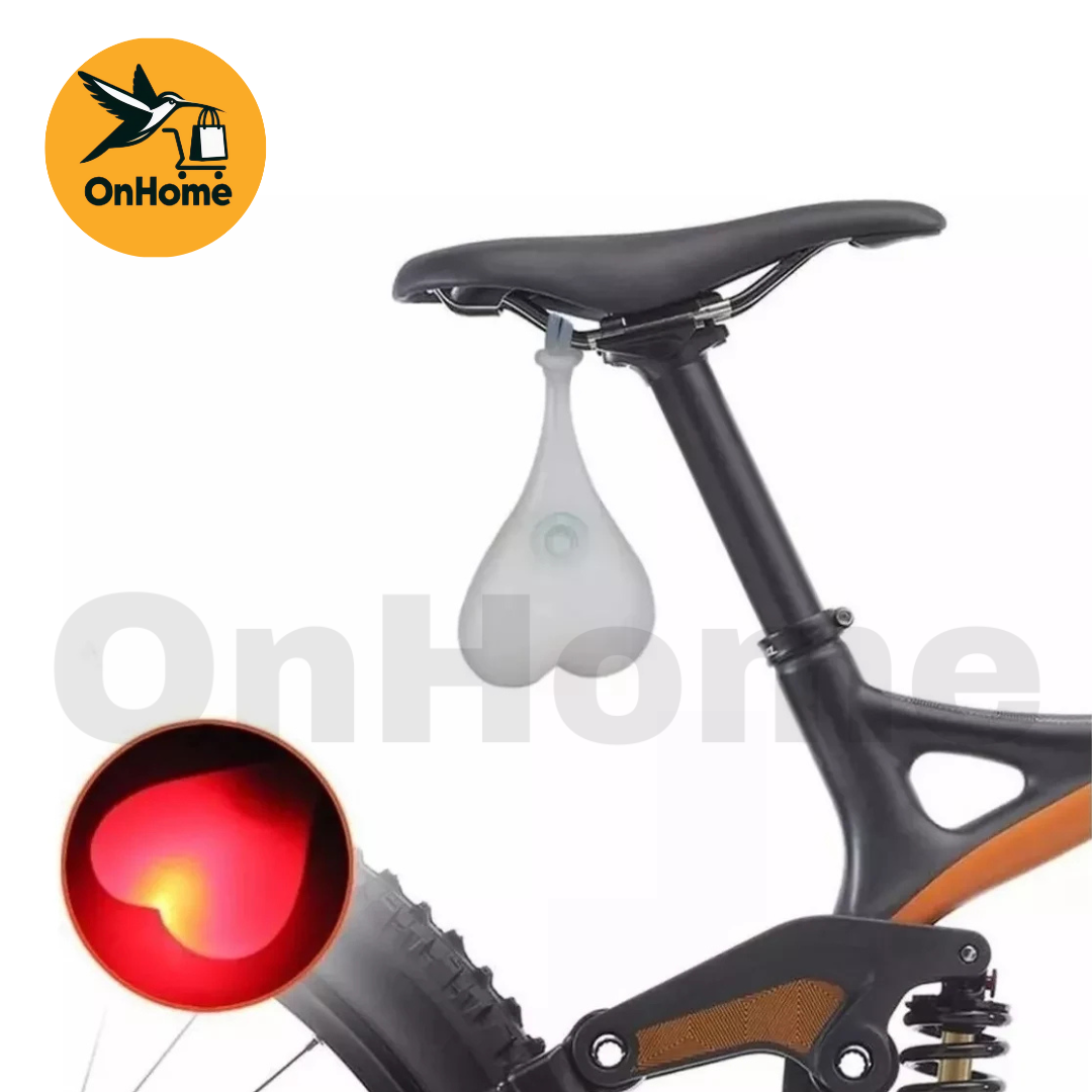 BOLAS LUMINOSAS PARA BICICLETA🚴♀️💡 - (Disponible en luz roja)