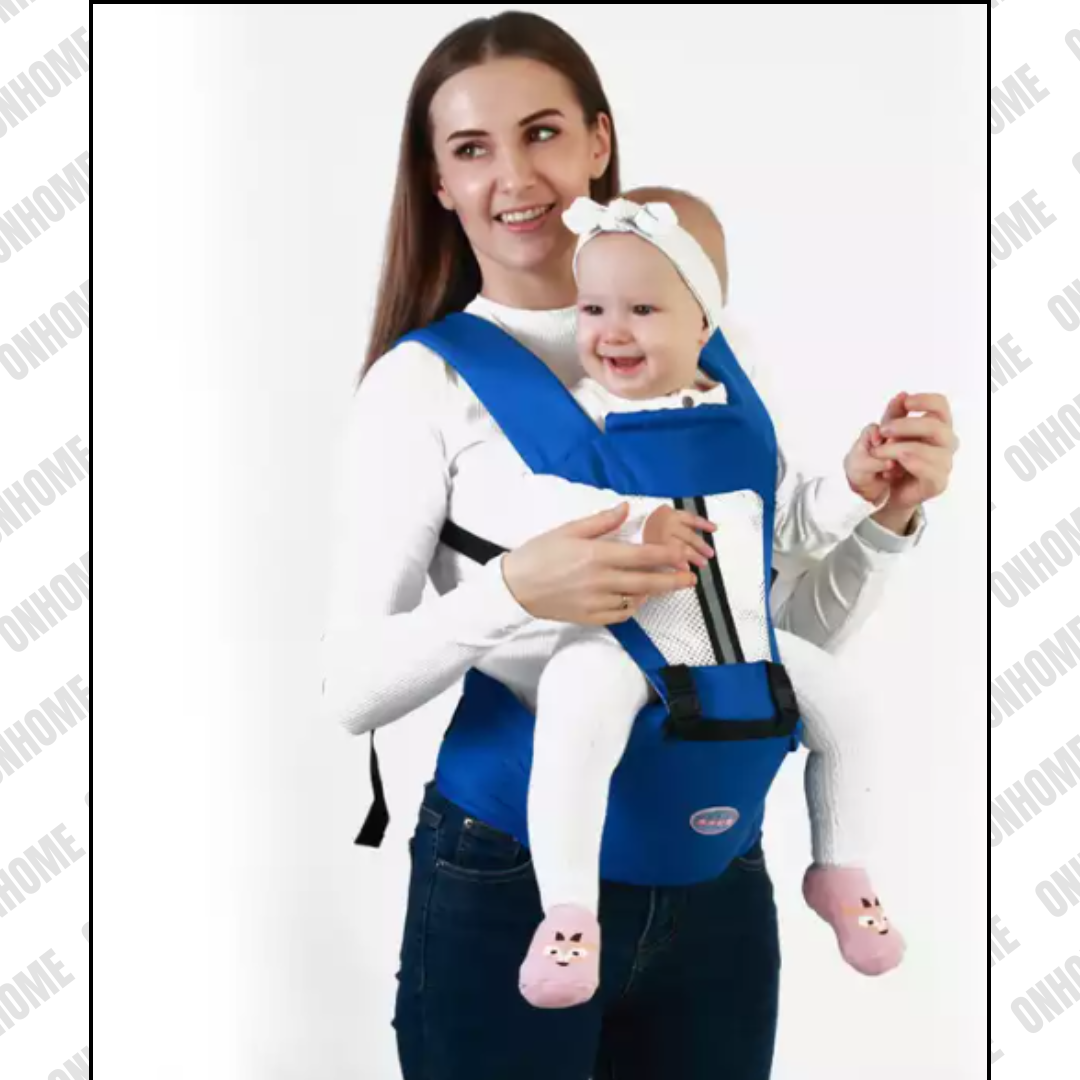 CARGADOR CANGURO PARA BEBES 3 EN 1.👶 (Tu comodidad y la de tu bebe en un solo producto.)