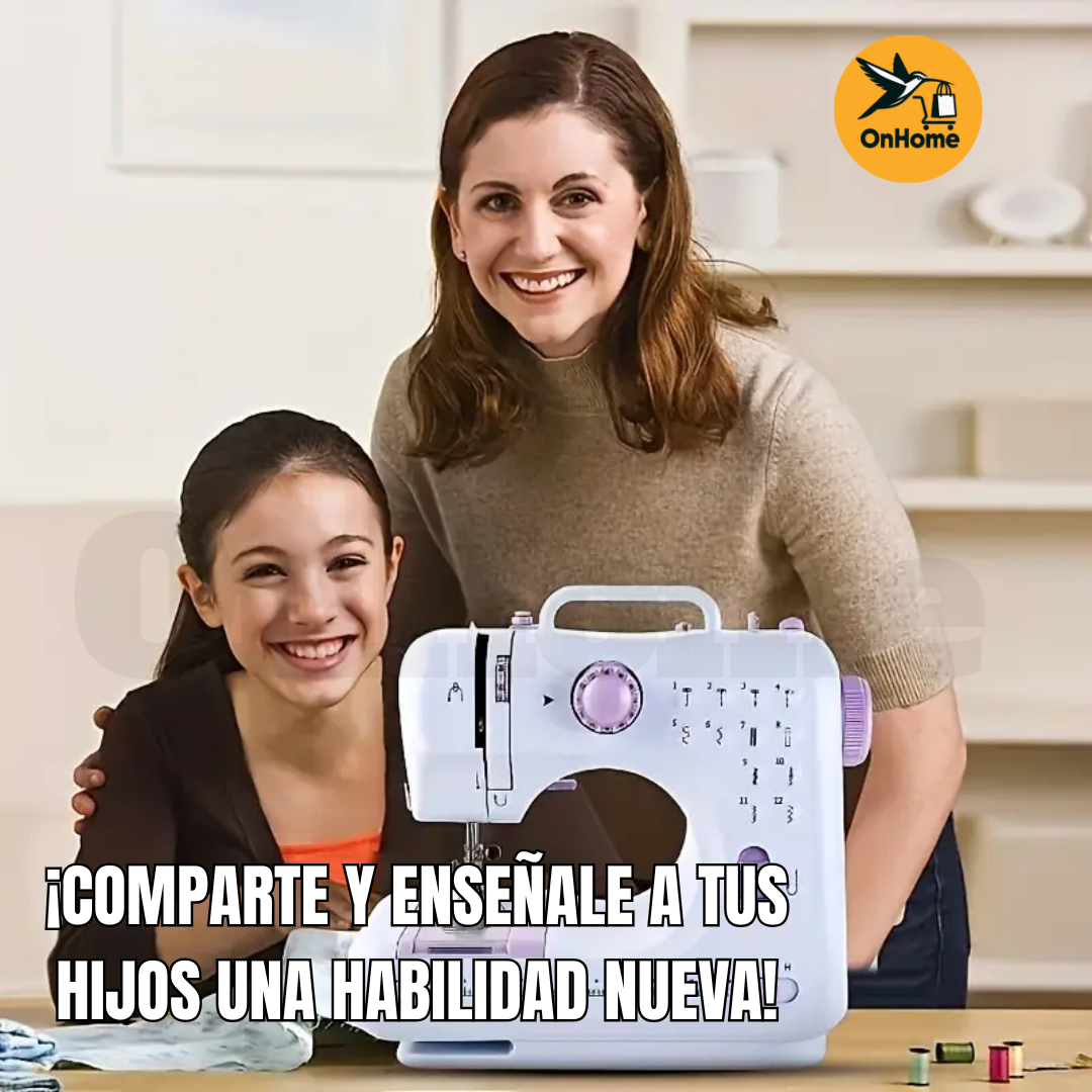 MÁQUINA DE COSER PORTÁTIL MULTIFUNCIONAL