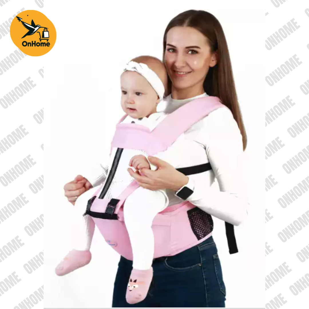 CARGADOR CANGURO PARA BEBES 3 EN 1.👶 (Tu comodidad y la de tu bebe en un solo producto.)