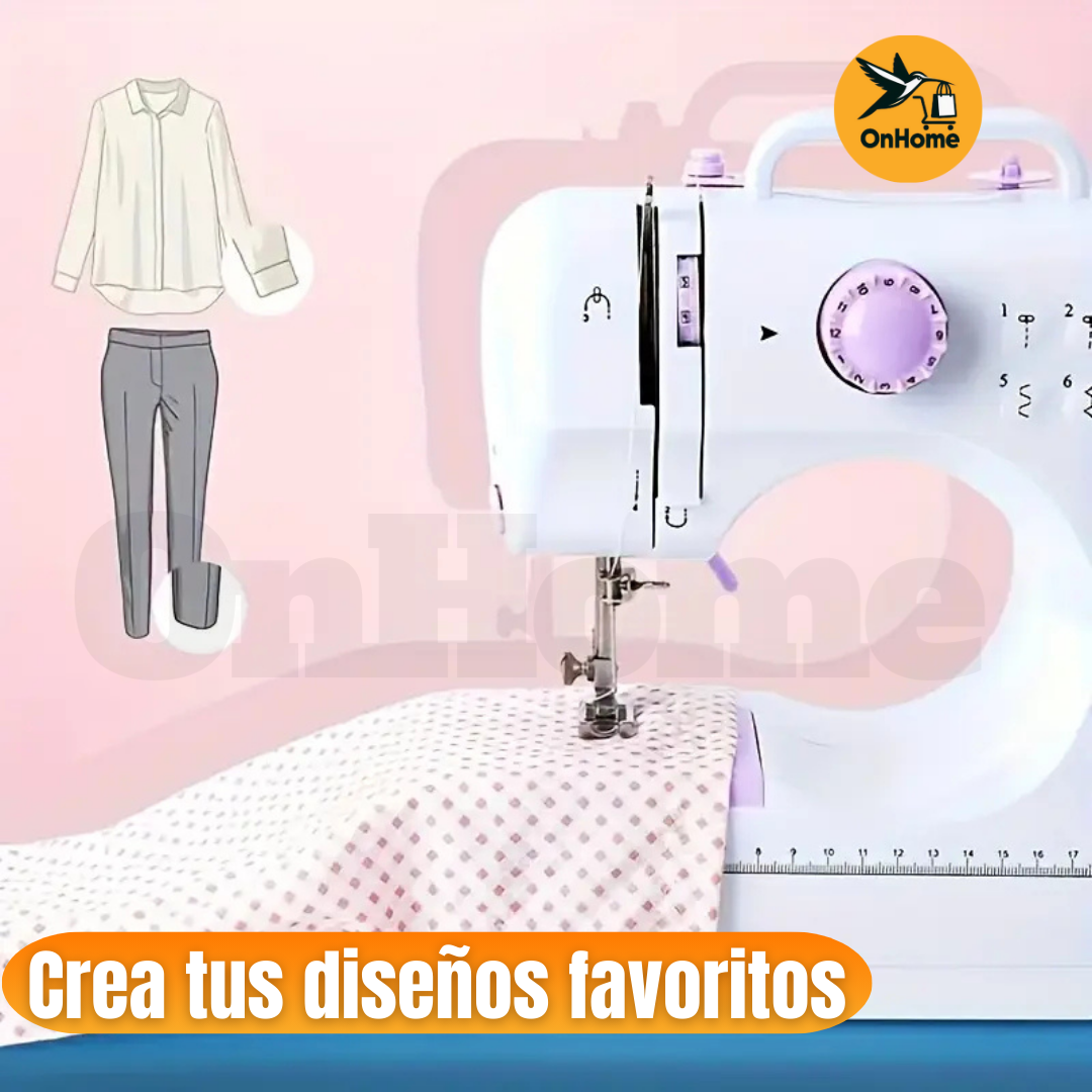 MÁQUINA DE COSER PORTÁTIL MULTIFUNCIONAL