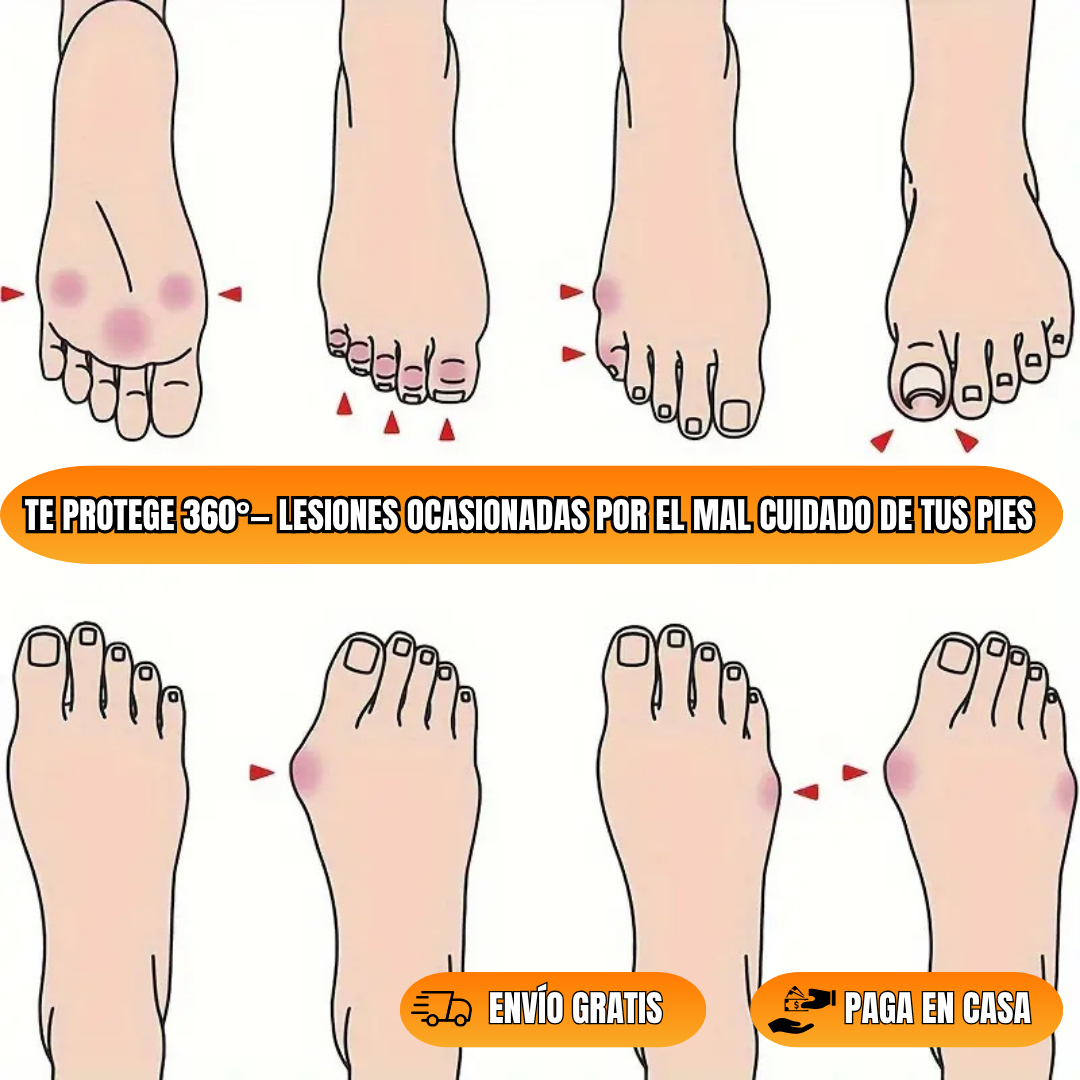 ALMOHADILLAS - PROTECTOR PARA DEDOS🦶 (Unisex)