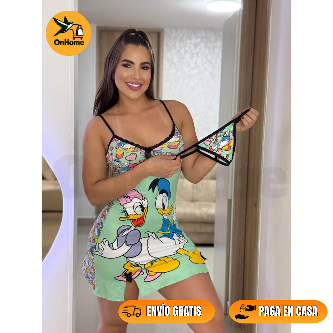 PIJAMA - CONJUNTO DE NOCHE EXCLUSIVO (2 PRENDAS)