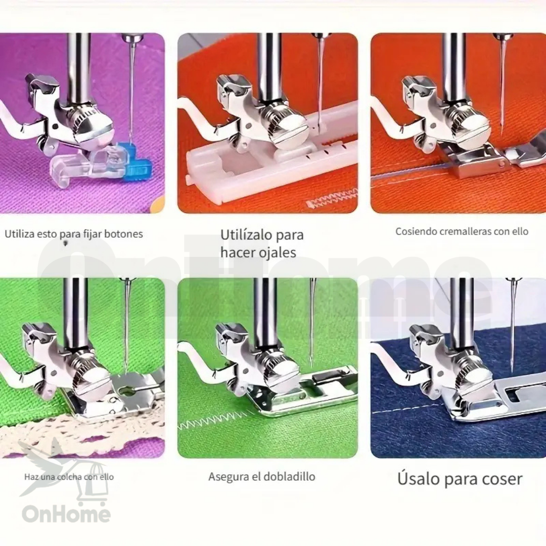 MÁQUINA DE COSER PORTÁTIL MULTIFUNCIONAL
