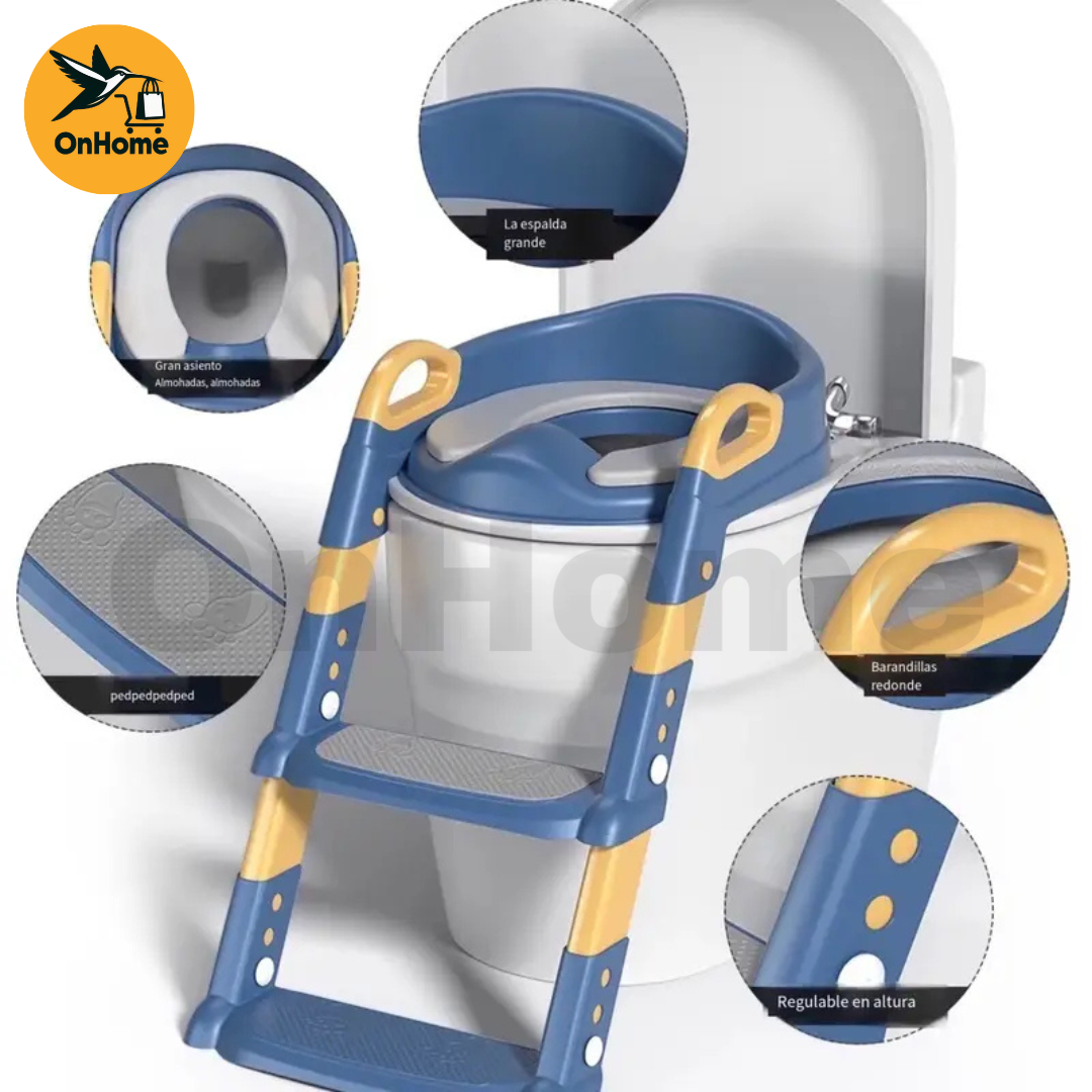 ASIENTO ESCALERA - INODORO🚽 INFANTIL®️