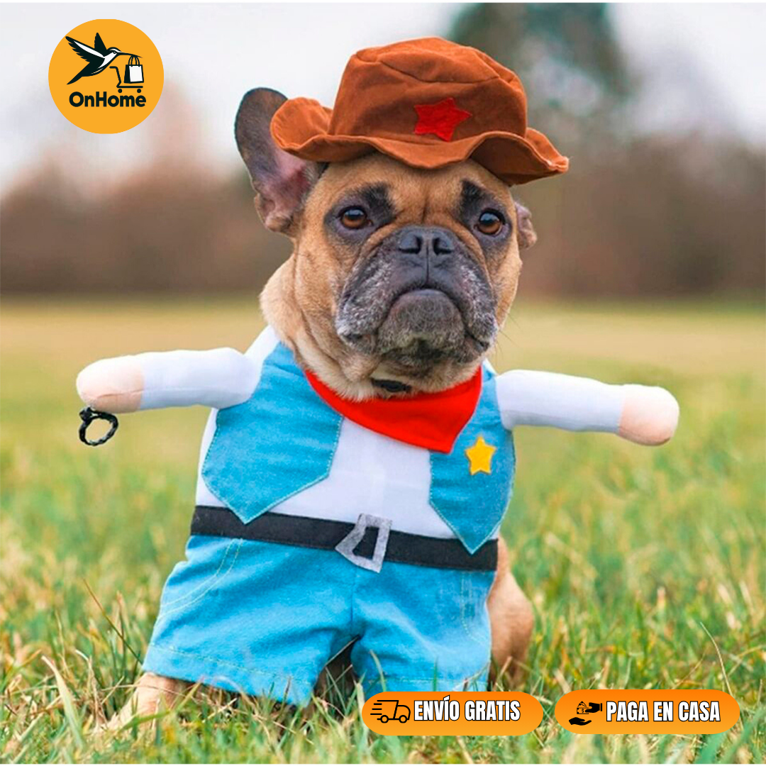 DISFRAZ DE VAQUERO ⭐SHERIFF⭐🐱🐶