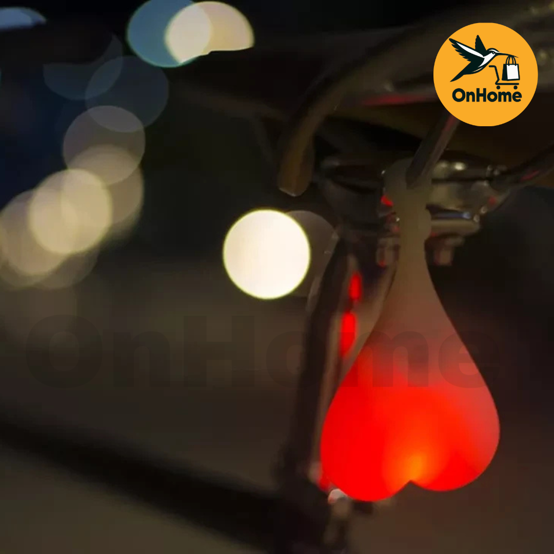 BOLAS LUMINOSAS PARA BICICLETA🚴♀️💡 - (Disponible en luz roja)