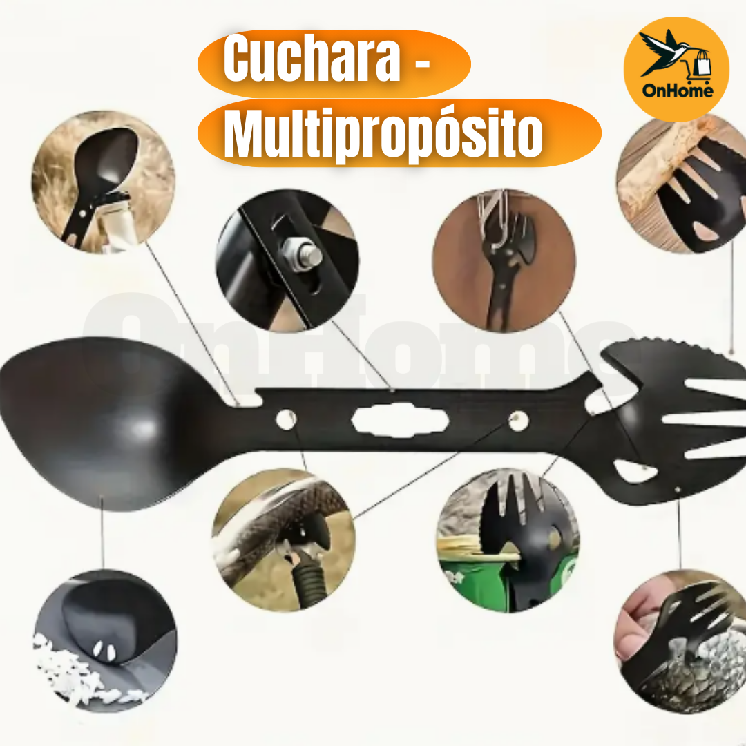 KIT DE SUPERVIVENCIA 12 EN 1 🧗♂️ HERRAMIENTA CAMPING ⛺