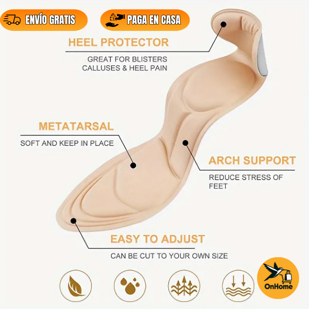 PLANTILLA TRANSPIRABLE PARA TODO TIPO DE CALZADO👣
