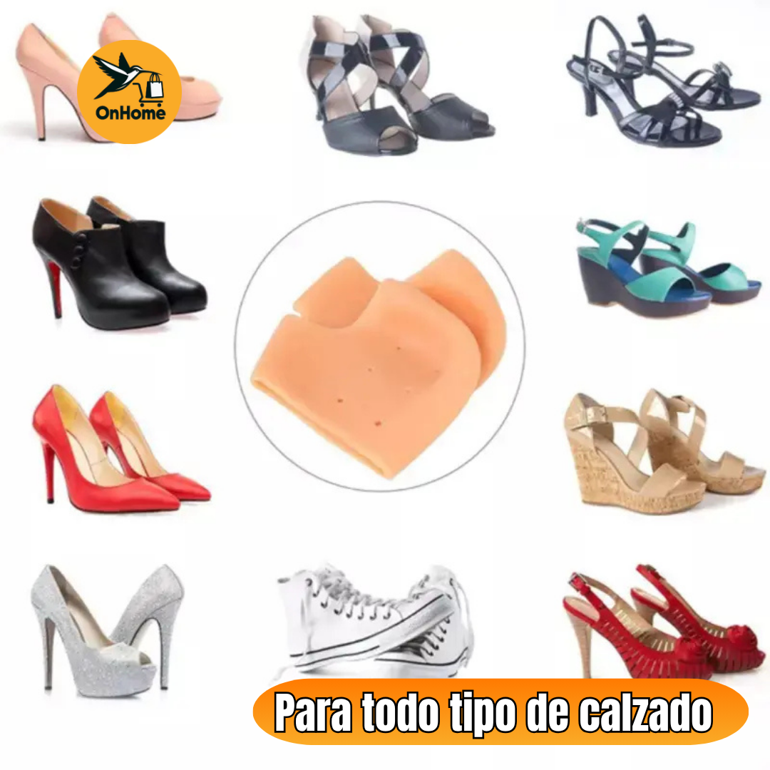 TALONERAS PREMIUM EN SILICONA🦶 (Comodidad inmediata para talones castigados y pies adoloridos)