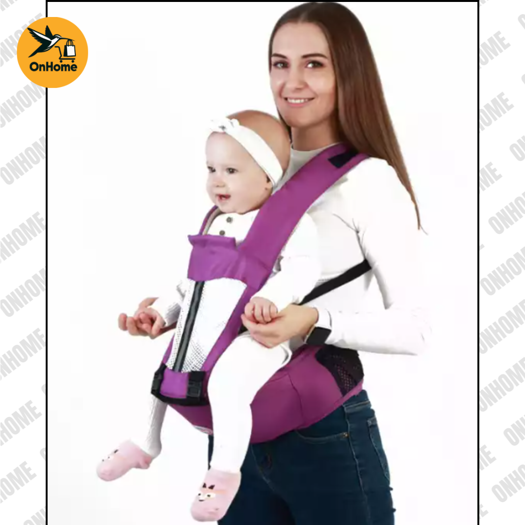 CARGADOR CANGURO PARA BEBES 3 EN 1.👶 (Tu comodidad y la de tu bebe en un solo producto.)