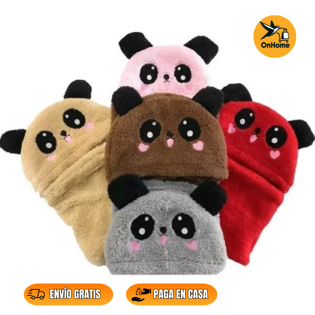 🧣 GORRO BUFANDA UNISEX CON DISEÑO DE OSITO 🧣