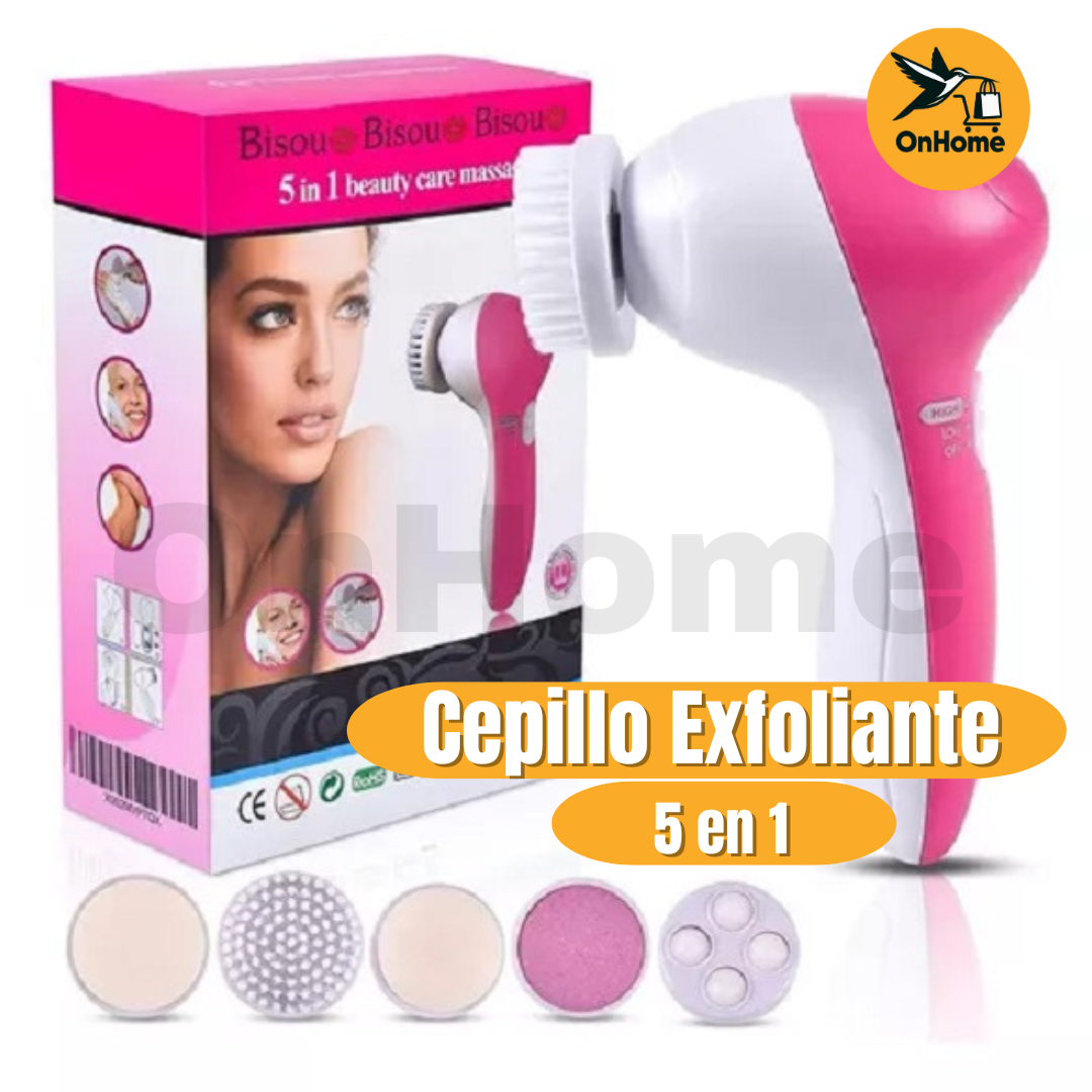 CEPILLO EXFOLIANTE 5 EN 1 ®️
