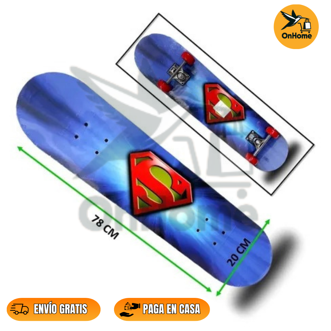 PATINETA 🛹 SKATEBOARD SUPERHEROES🦸‍♂