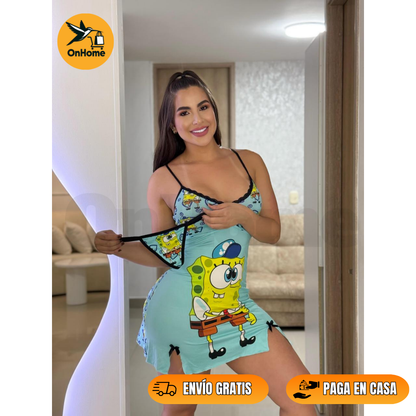 PIJAMA - CONJUNTO DE NOCHE EXCLUSIVO (2 PRENDAS)