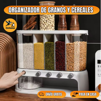 ORGANIZADOR DE GRANOS Y CEREALES✨