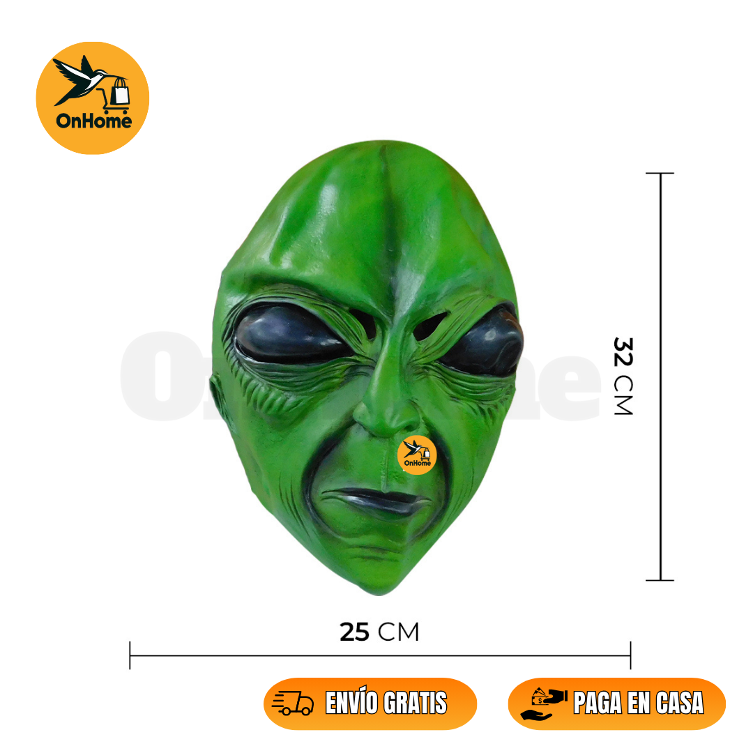 MASCARA DE ALIEN👽 - ÚNICA Y ORIGINAL