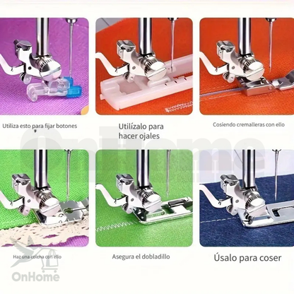 MÁQUINA DE COSER PORTÁTIL MULTIFUNCIONAL