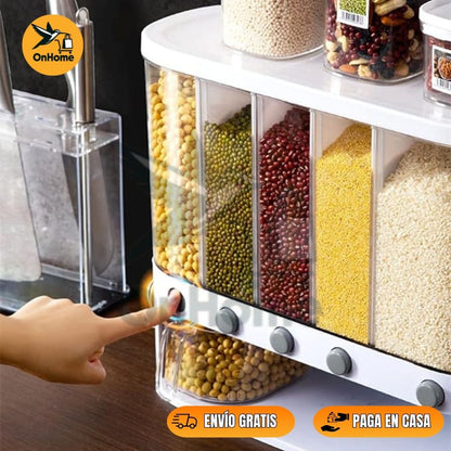 ORGANIZADOR DE GRANOS Y CEREALES✨