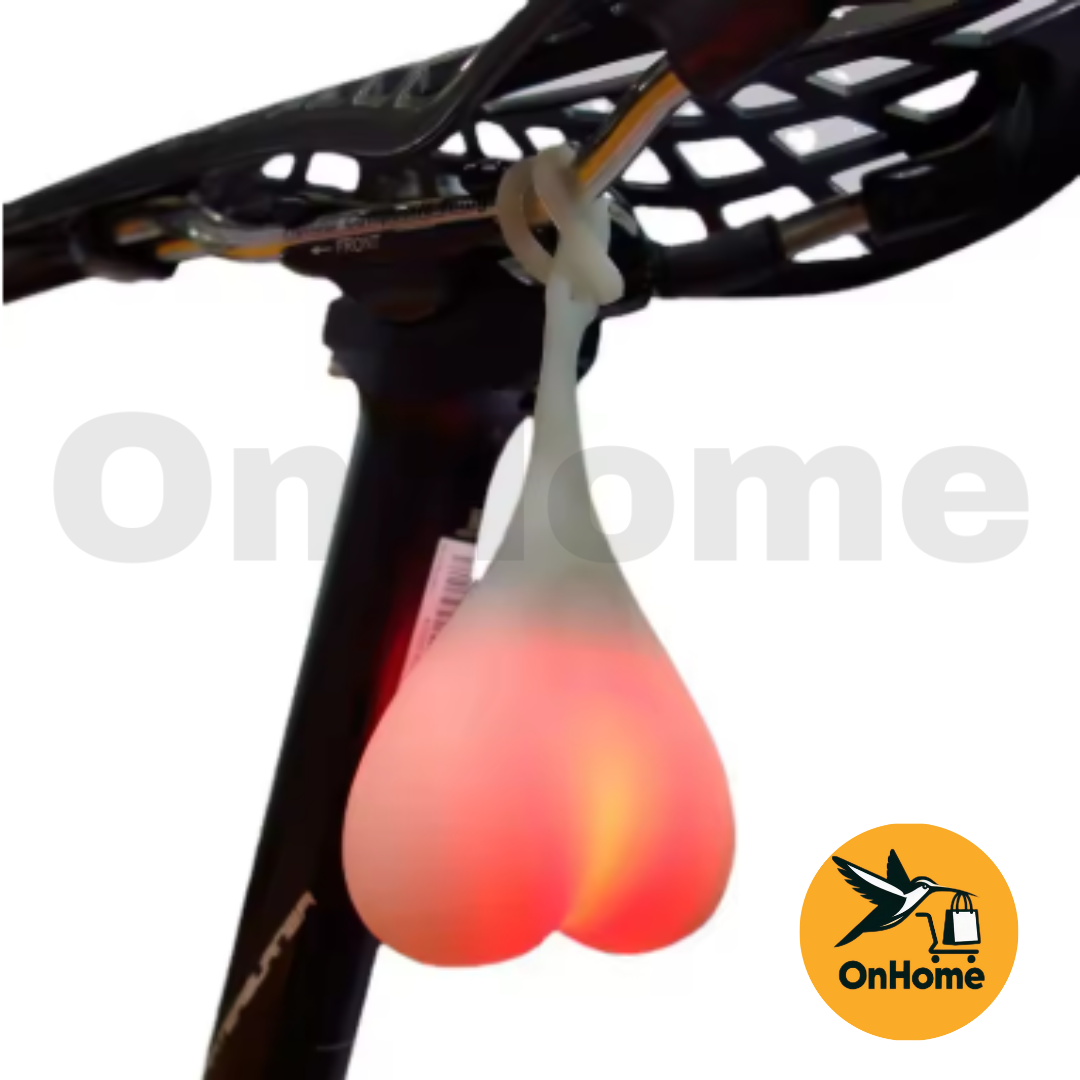 BOLAS LUMINOSAS PARA BICICLETA🚴‍♀️💡 - (Disponible en luz roja)