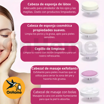 CEPILLO EXFOLIANTE 5 EN 1 ®️