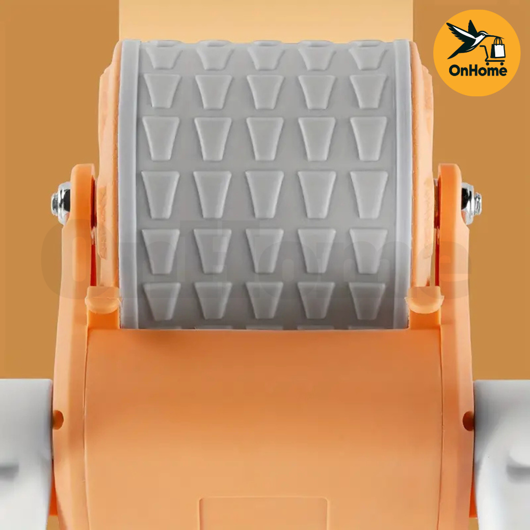 RUEDA ABDOMINAL DOBLE CON TECNOLOGÍA DE REBOTE AUTOMÁTICO
