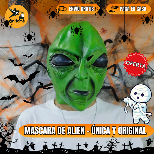 MASCARA DE ALIEN👽 - ÚNICA Y ORIGINAL