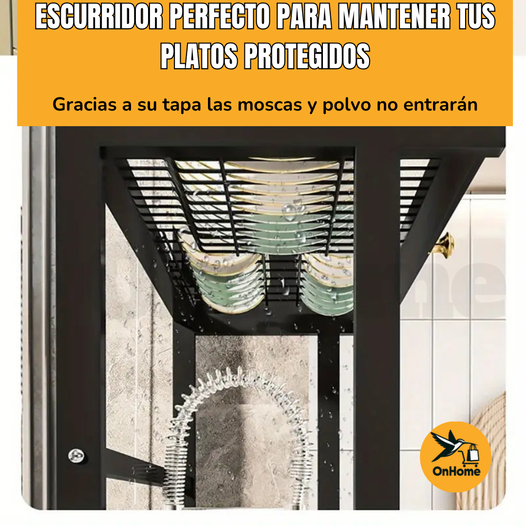 ESCURRIDOR Y PRGANIZADOR DE PLATOS - 65CM✨