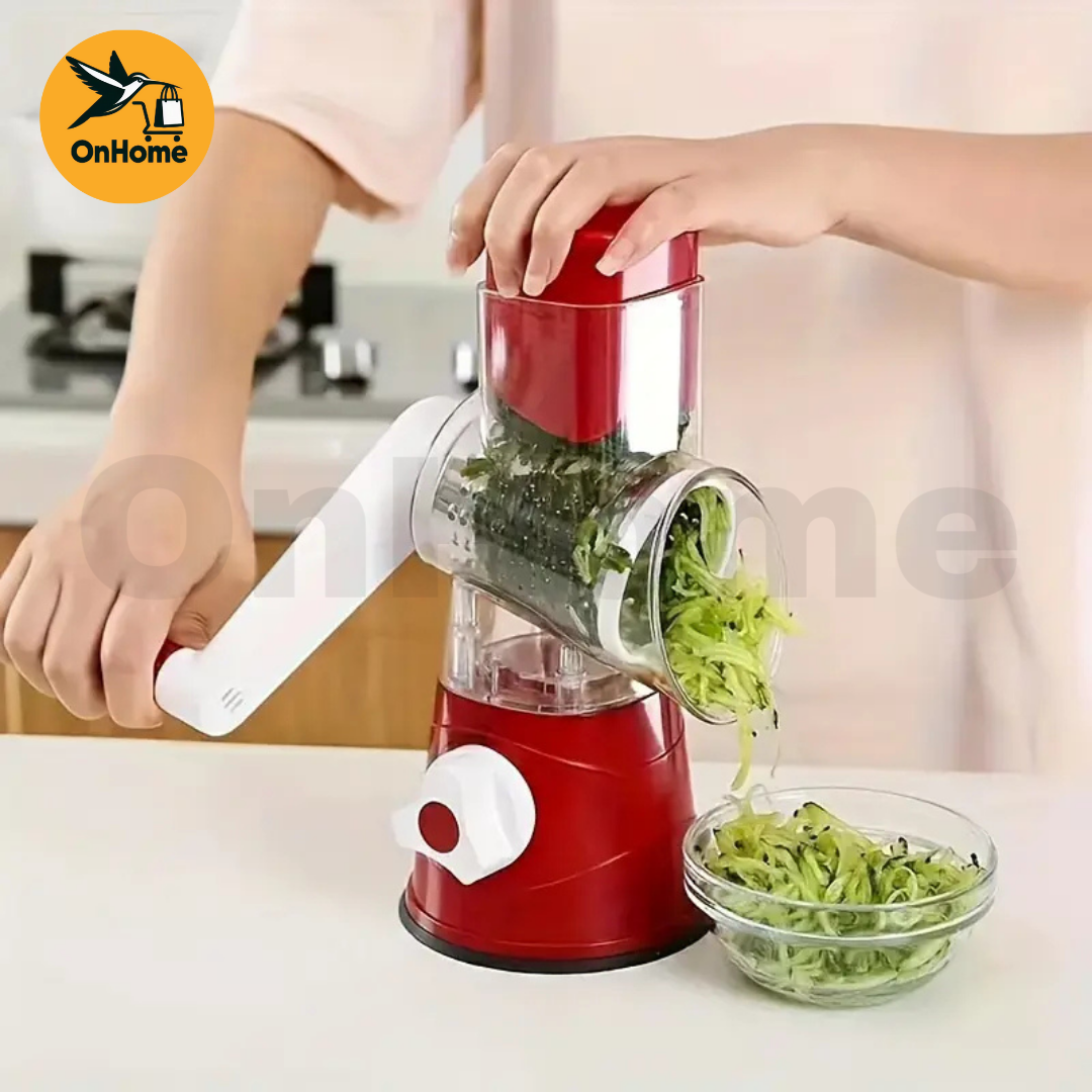 RALLADOR Y CORTADOR DE VERDURAS 3 EN 1