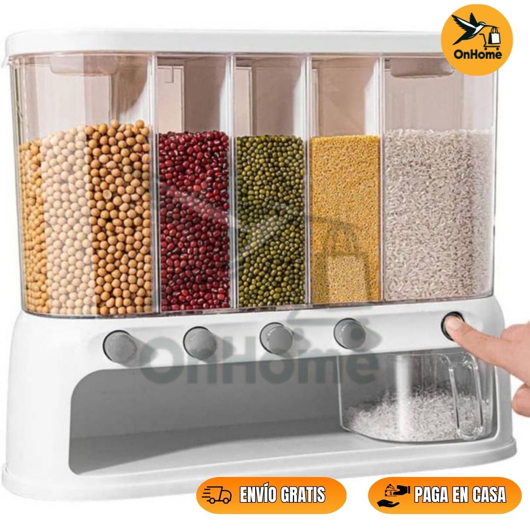 ORGANIZADOR DE GRANOS Y CEREALES✨
