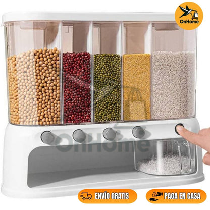 ORGANIZADOR DE GRANOS Y CEREALES✨