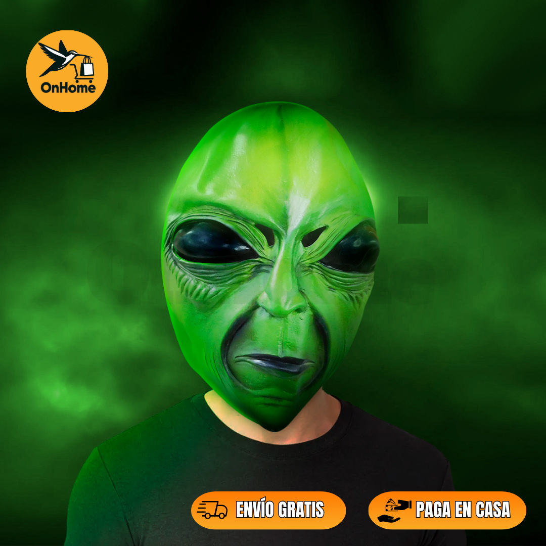 MASCARA DE ALIEN👽 - ÚNICA Y ORIGINAL