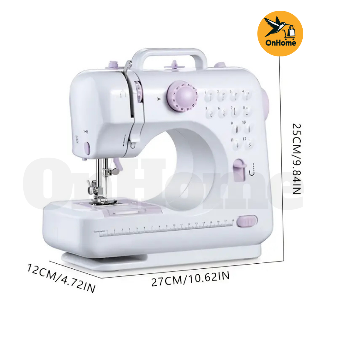 MÁQUINA DE COSER PORTÁTIL MULTIFUNCIONAL
