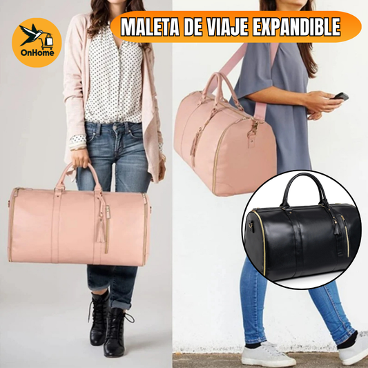 MALETA DE VIAJE EXPANDIBLE ✈ 2 EN 1
