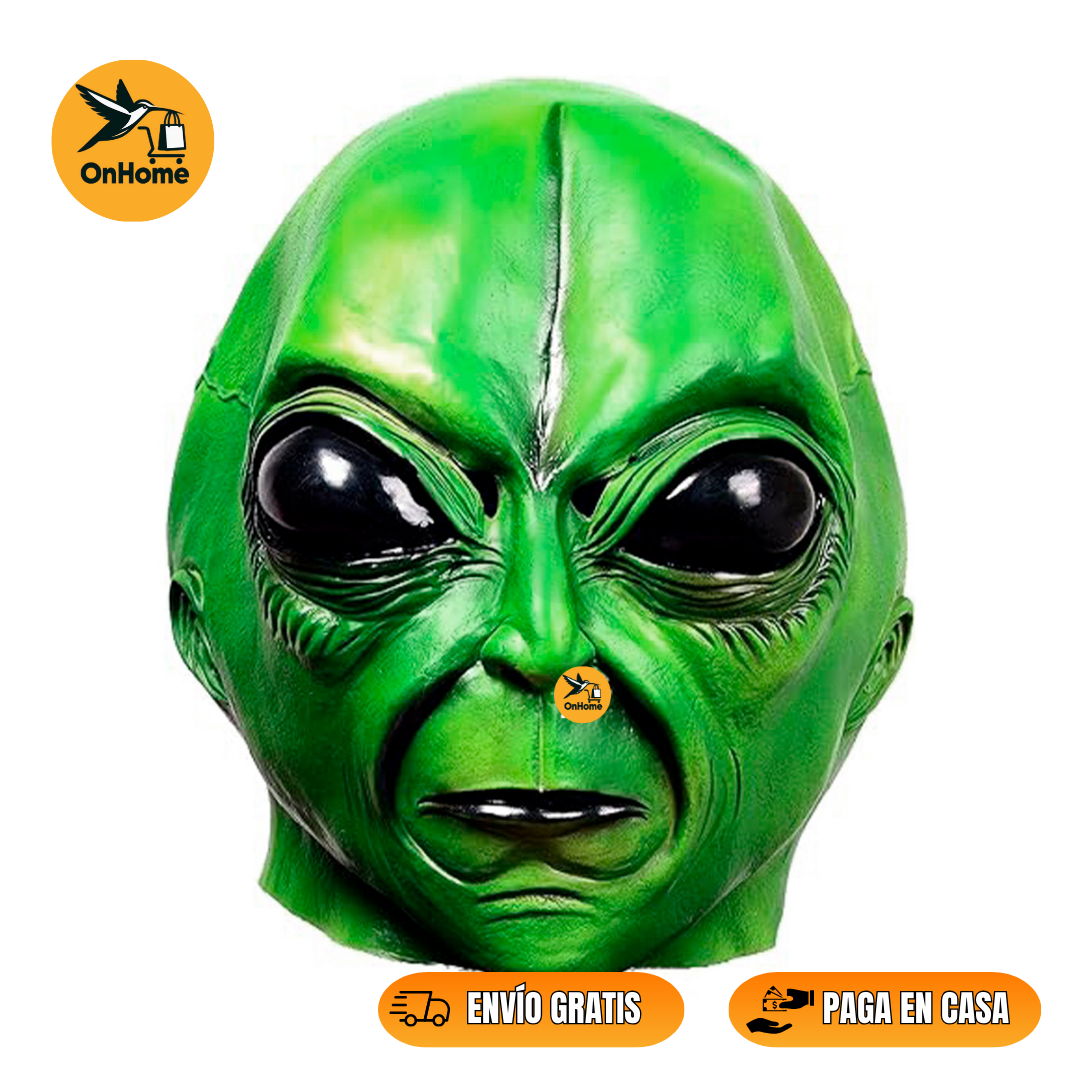 MASCARA DE ALIEN👽 - ÚNICA Y ORIGINAL