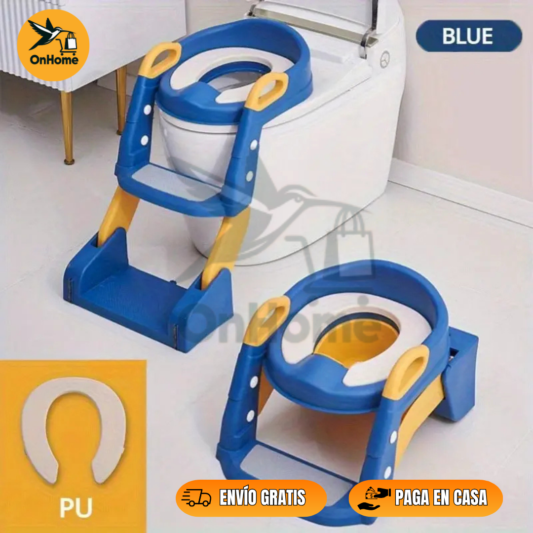 ASIENTO ESCALERA DE BAÑO - 3 EN 1 (Para cada fase de tu pequeño)👧🧑