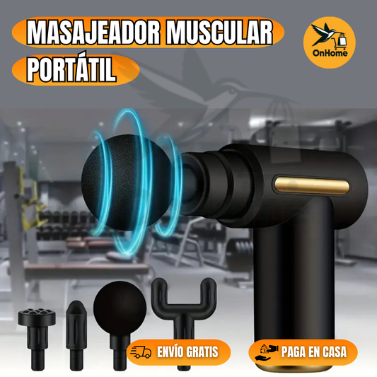 MASAJEADOR MUSCULAR PORTÁTIL