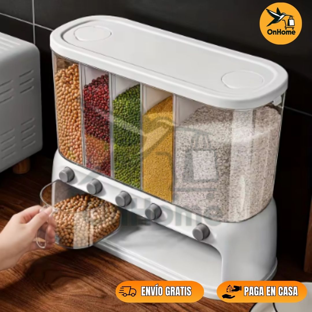 ORGANIZADOR DE GRANOS Y CEREALES✨