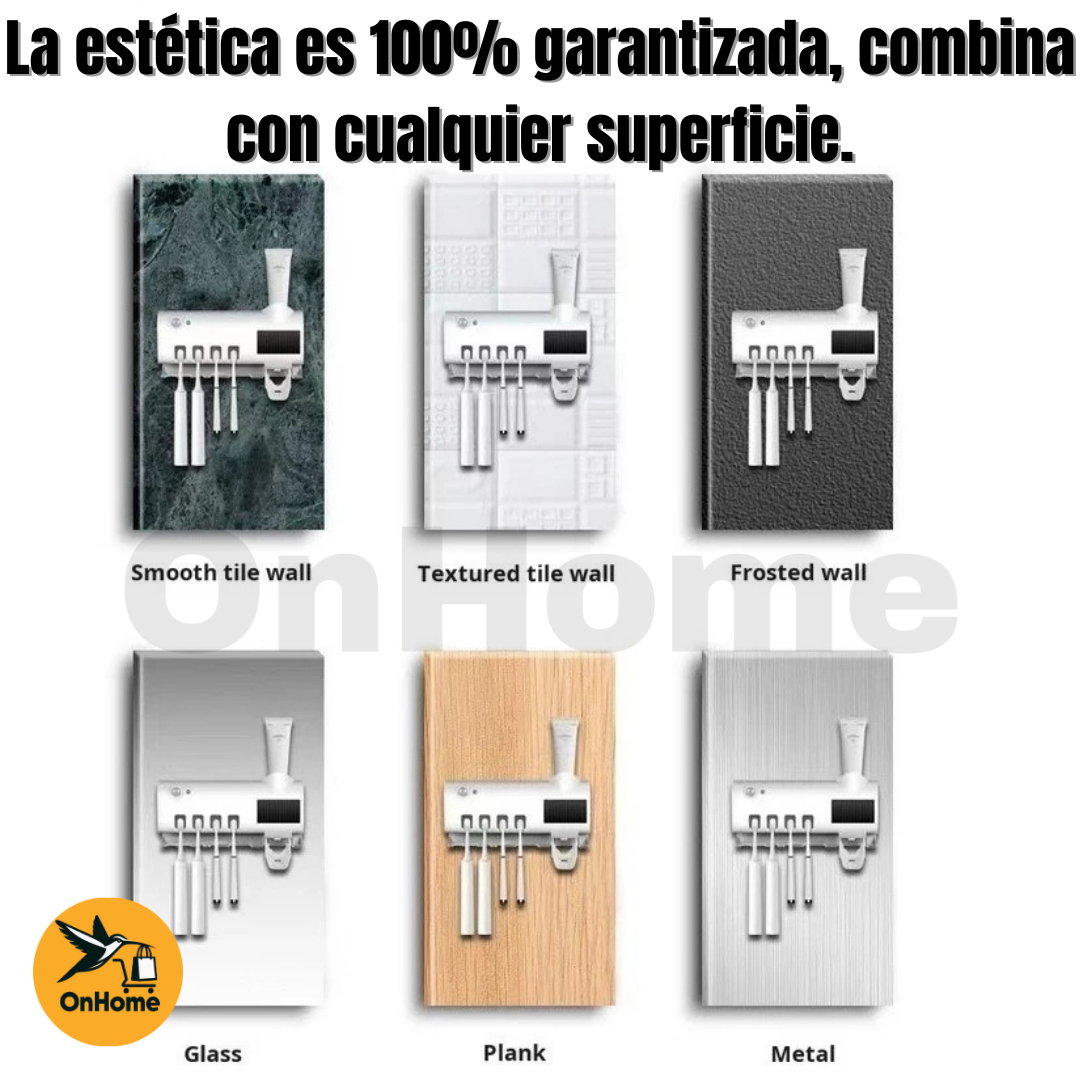 SOPORTE ESTERILIZADOR DE CEPILLOS 🦷️- ¡La salud de tu familia está en tus manos!
