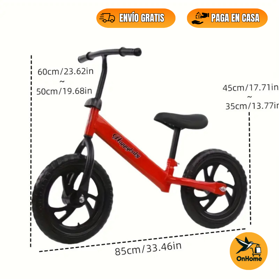 BICICLETA DE IMPULSO Y EQUILIBRIO🚲👦