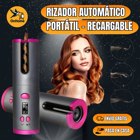 RIZADOR AUTOMÁTICO PORTÁTIL - RECARGABLE 😍