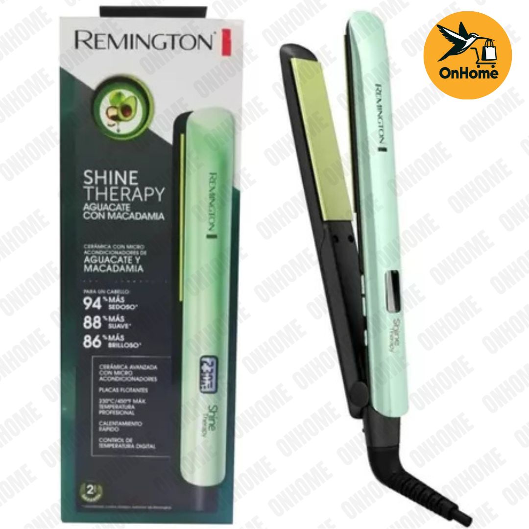 COMBO PLANCHA REMINGTON AGUACATE + CEPILLO SECADOR 😍