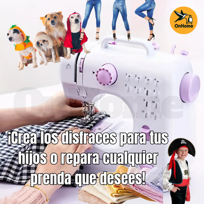 MÁQUINA DE COSER PORTÁTIL MULTIFUNCIONAL