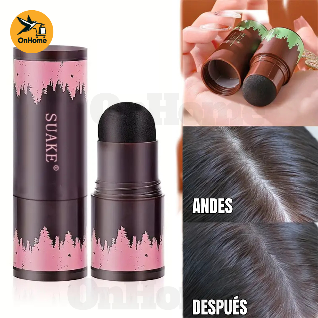 SOMBRA CAPILAR - SUAKE - CUBRE ESPACIOS POR CALVICIE Y CANAS😎