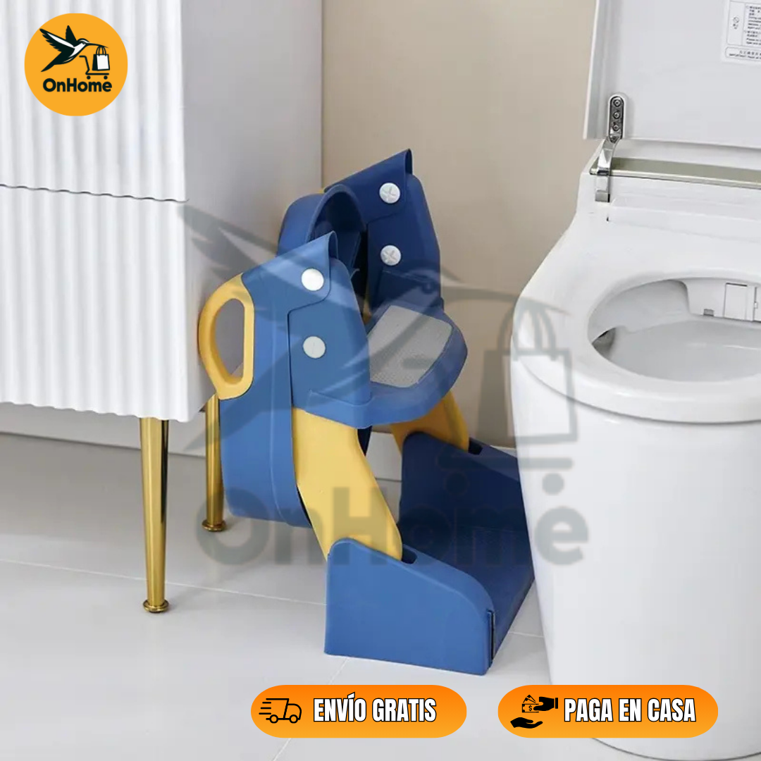 ASIENTO ESCALERA DE BAÑO - 3 EN 1 (Para cada fase de tu pequeño)👧🧑