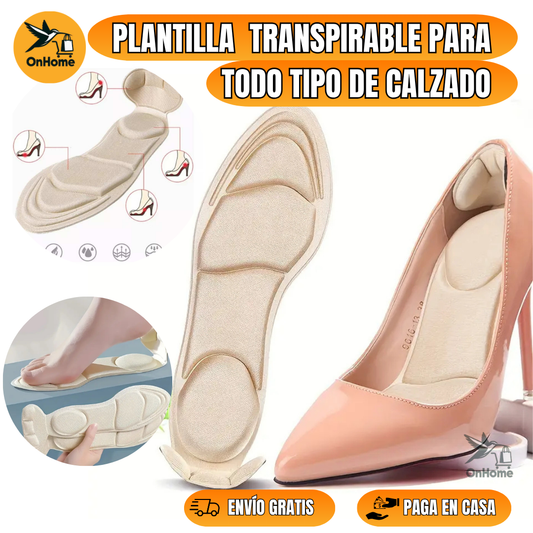 PLANTILLA TRANSPIRABLE PARA TODO TIPO DE CALZADO👣