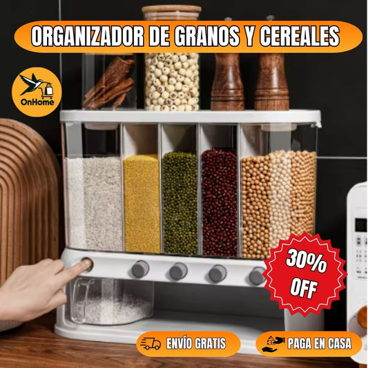ORGANIZADOR DE GRANOS Y CEREALES✨